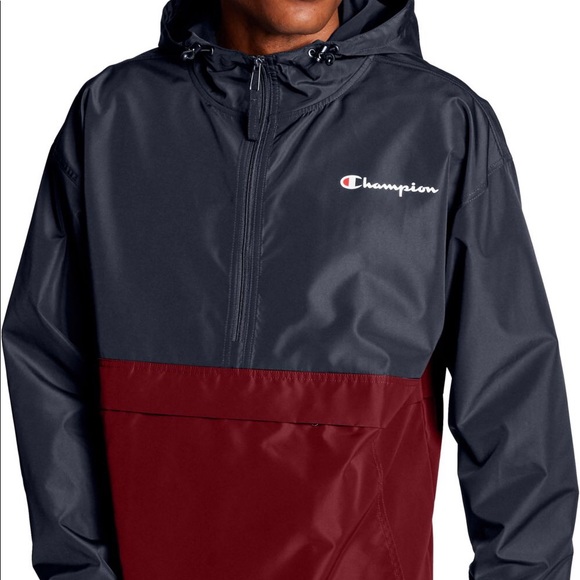 Champion Other - Champion Colorblocked Packable Half Zip Jacket